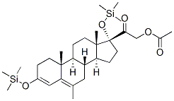 21-Acetoxy-6-methyl-3,17-bis[(trimethylsilyl)oxy]pregna-3,5-dien-20-one CAS#: 74299-09-5