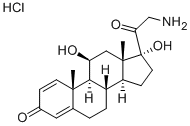 21-Amino-11,17-dihydroxy-(11b)-pregna-1,4-diene-3,20-dione hydrochloride CAS#: 744254-09-9
