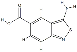 2,1-Benzisothiazole-5-carboxylicacid,3-amino-(9CI) CAS#: 749859-08-3