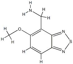 2,1,3-Benzothiadiazole-4-methanamine,5-methoxy-(9CI) CAS#: 744157-61-7