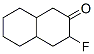 2(1H)-Naphthalenone,  3-fluorooctahydro- CAS#: 77881-32-4