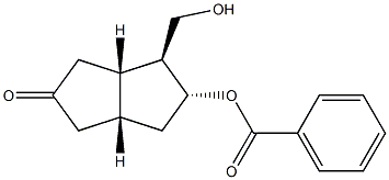 2(1H)-Pentalenone, 5-(benzoyloxy)hexahydro-4-(hydroxyMethyl)-, [3aS-(3a,4,5,6a)]- CAS#: 74842-93-6