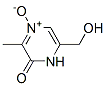 2(1H)-Pyrazinone,  6-(hydroxymethyl)-3-methyl-,  4-oxide CAS#: 76823-08-0