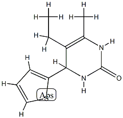 2(1H)-Pyrimidinone,5-ethyl-3,4-dihydro-6-methyl-4-(2-thienyl)-(9CI) CAS#: 728004-19-1