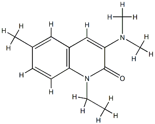 2(1H)-Quinolinone,3-(dimethylamino)-1-ethyl-6-methyl-(9CI) CAS#: 740760-00-3