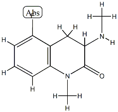 2(1H)-Quinolinone,5-fluoro-3,4-dihydro-1-methyl-3-(methylamino)-(9CI) CAS#: 791028-39-2