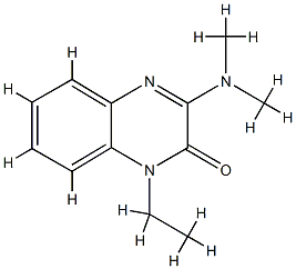 2(1H)-Quinoxalinone,3-(dimethylamino)-1-ethyl-(9CI) CAS#: 756797-55-4