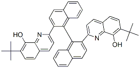 2,2'-(1,1'-binaphthyl-2,2'-diyl)bis(7-tert-butylquinolin-8-ol) CAS#: 793695-09-7