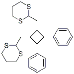 2,2'-[(3,4-Diphenyl-1,2-cyclobutanediyl)bis(methylene)]bis(1,3-dithiane) CAS#: 74744-59-5