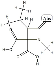2,2-Azetidinedicarboxylicacid,1-methyl-3-(1-methylethyl)-4-oxo-(9CI) CAS#: 779288-70-9