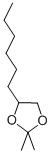 2,2-Dimethyl-4-hexyl-1,3-dioxolane CAS#: 79413-15-3