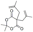2,2-Dimethyl-5,5-bis(2-methyl-2-propenyl)-1,3-dioxane-4,6-dione CAS#: 74793-71-8