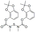 (2,2-dimethylbenzo[1,3]dioxol-4-yl) N-[(2,2-dimethylbenzo[1,3]dioxol-4 -yl)oxycarbonyl-methyl-amino]sulfanyl-N-methyl-carbamate CAS#: 74091-47-7