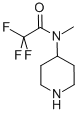 2,2,2-TRIFLUORO-N-METHYL-N-4-PIPERIDINYL-ACETAMIDE CAS#: 788106-78-5