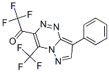 2,2,2-trifluoro-1-[7-phenyl-2-(trifluoromethyl)-1,4,5,9-tetrazabicyclo [4.3.0]nona-2,4,6,8-tetraen-3-yl]ethanone CAS#: 72307-45-0