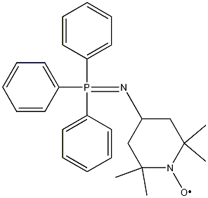 2,2,6,6-Tetramethyl-4-[(triphenylphosphoranylidene)amino]-1-piperidinyloxy CAS#: 78140-47-3