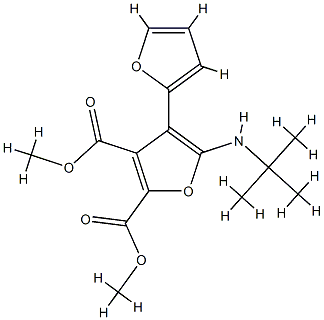[2,3-Bifuran]-4,5-dicarboxylic  acid,  2-[(1,1-dimethylethyl)amino]-,  dimethyl  ester  (9CI) CAS#: 749886-62-2
