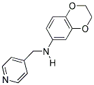 (2,3-DIHYDRO-BENZO[1,4]DIOXIN-6-YL)-PYRIDIN-4-YLMETHYL-AMINE CAS#: 774553-49-0