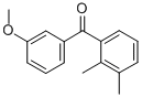 2,3-DIMETHYL-3'-METHOXYBENZOPHENONE CAS#: 750633-69-3