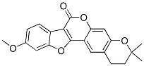 2,3-Dihydro-10-methoxy-3,3-dimethyl-1H,7H-benzofuro[3,2-c]pyrano[3,2-g][1]benzopyran-7-one CAS#: 72060-16-3