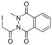 2,3-Dihydro-2-(iodoacetyl)-3-methylphthalazine-1,4-dione CAS#: 73972-89-1