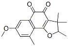 (+)-2,3-Dihydro-7-methoxy-2,3,3,9-tetramethylnaphtho[1,2-b]furan-4,5-dione CAS#: 74513-55-6