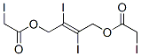 2,3-Diiodo-2-butene-1,4-diol bis(iodoacetate) CAS#: 73758-42-6