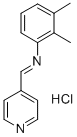 2,3-Dimethyl-N-(4-pyridinylmethylene)benzenamine monohydrochloride CAS#: 75273-86-8