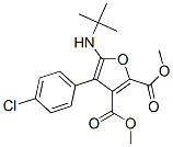 2,3-Furandicarboxylic  acid,  4-(4-chlorophenyl)-5-[(1,1-dimethylethyl)amino]-,  dimethyl  ester  (9CI) CAS#: 749886-59-7