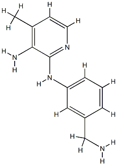 2,3-Pyridinediamine,N2-[3-(aminomethyl)phenyl]-4-methyl-(9CI) CAS#: 785759-90-2