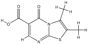 2,3-dimethyl-5-oxo-5H-[1,3]thiazolo[3,2-a]pyrimidine-6-carboxylic acid(SALTDATA: FREE) CAS#: 79932-56-2