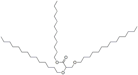 2,3-ditetradecyloxypropionic acid 1-dodecyl ester CAS#: 79368-80-2