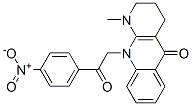 2,3,4,10-Tetrahydro-1-methyl-10-(p-nitrophenacyl)benzo[b][1,8]naphthyridin-5-one CAS#: 73855-28-4