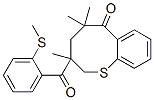 2,3,4,5-Tetrahydro-3,5,5-trimethyl-3-[2-(methylthio)benzoyl]-6H-1-benzothiocin-6-one CAS#: 72360-98-6