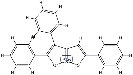2,3,5-Triphenyl[1,2]dithiolo[1,5-b][1,2]oxathiole-7-SIV CAS#: 74810-16-5