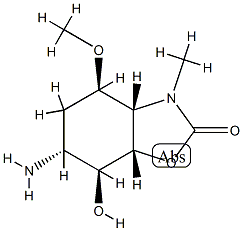2(3H)-Benzoxazolone,6-aminohexahydro-7-hydroxy-4-methoxy-3-methyl-,[3aS-(3aalpha,4alpha,6bta,7alpha,7aalpha)]-(9CI) CAS#: 785740-69-4