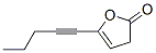 2(3H)-Furanone, 5-(1-pentynyl)- (9CI) CAS#: 79263-58-4
