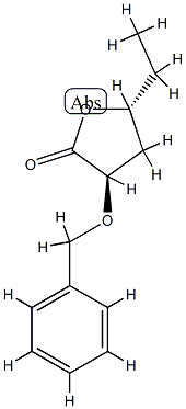 2(3H)-Furanone,5-ethyldihydro-3-(phenylmethoxy)-,(3R,5R)-rel-(9CI) CAS#: 741290-49-3