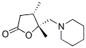 2(3H)-Furanone,dihydro-4,5-dimethyl-5-(1-piperidinylmethyl)-,cis-(9CI) CAS#: 792849-74-2