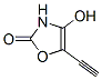2(3H)-Oxazolone, 5-ethynyl-4-hydroxy- (9CI) CAS#: 75610-96-7