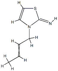 2(3H)-Thiazolimine,3-(2-butenyl)-(9CI) CAS#: 760146-54-1