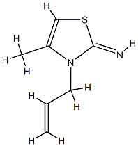 2(3H)-Thiazolimine,4-methyl-3-(2-propenyl)-(9CI) CAS#: 760918-54-5