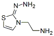 2(3H)-Thiazolone,3-(2-aminoethyl)-,hydrazone(9CI) CAS#: 753027-78-0