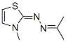 2(3H)-Thiazolone,3-methyl-,(1-methylethylidene)hydrazone(9CI) CAS#: 753011-53-9