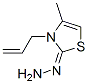 2(3H)-Thiazolone,4-methyl-3-(2-propenyl)-,hydrazone(9CI) CAS#: 753027-82-6