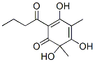 2,4-Cyclohexadien-1-one, 3,5,6-trihydroxy-4,6-dimethyl-2-(1-oxobutyl)- CAS#: 79740-10-6