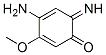 2,4-Cyclohexadien-1-one, 4-amino-6-imino-3-methoxy- (9CI) CAS#: 777851-98-6