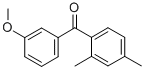 2,4-DIMETHYL-3'-METHOXYBENZOPHENONE CAS#: 750633-70-6