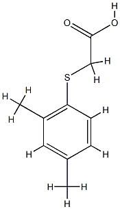 (2,4-DIMETHYLPHENYL)THIO]ACETIC ACID CAS#: 75243-12-8