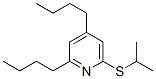 2,4-Dibutyl-6-[(1-methylethyl)thio]pyridine CAS#: 74630-76-5